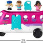 Fisher-Price Little Barbie Dream Airplane Presented By Little People With 1 Airplane 1