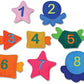 Melissa & Doug Melissa Doug K's Fish and Count Learning Game With 8 Numbered Fish to