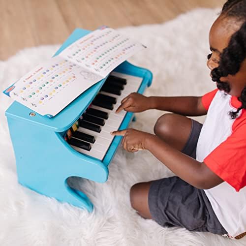 Melissa & Doug Melissa Doug Learn-to-Play Piano With 25 Keys and Color-Coded Songbook -