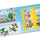 Melissa & Doug Take-Along Magnetic Jigsaw Puzzles Travel Toy Vehicles
