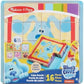 Melissa & Doug Melissa Doug Blue's Clues You Wooden Cube Puzzle 16 Pieces