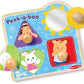 Melissa & Doug Melissa Doug Ms. Rachela Wooden Peek-a-Boo Jumbo Peg Puzzle