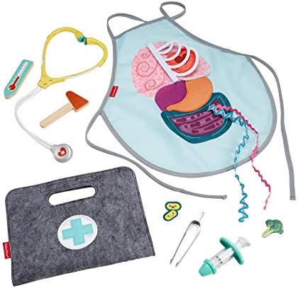 Fisher-Price Preschool Toy Patient and Doctor Set 7-Piece Kit for Medical Pretend Play