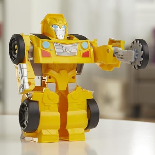 Transformers Rescue Bots Academy Bumblebee Converting Toy Robot Playskool Heroes 6-Inch