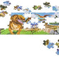 Melissa & Doug Melissa Dougi Land of Dinosaurs 48pcs Floor Puzzle
