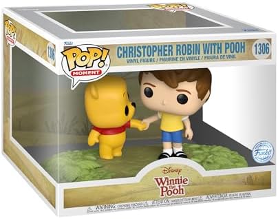 Funko Winnie The Pooh Christopher Robin with Pooh Holding Hands HT Expo 2022 Pop Moment