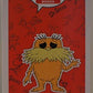 Funko Pop Dr. Seuss Lorax Flocked Figure - Summer Convention