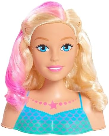 Barbie Dreamtopia Mermaid Styling Head 22 pieces for Ages 3 Up by Just Play