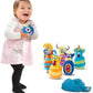 Melissa & Doug Melissa Doug Fuzzy Monster Bowling Pins and Ball With Mesh Storage Bag - 8 Pieces Toddler Plush