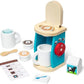 Melissa & Doug Melissa Doug 11-Piece Brew and Serve Wooden Coffee Maker Set - Play