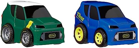 Little Tikes Crazy Fast Cars 2-Pack Hatch Rods Hatch Back Car Themed Pullback Toy Vehicle