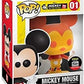 Funko Pop Disney 90 Years Orange and Yellow Mickey Mouse Vinyl Figure