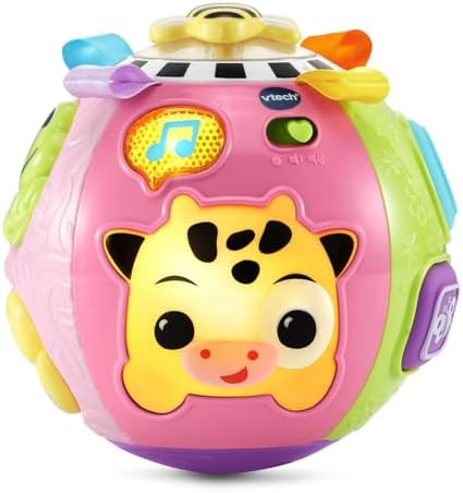 VTech Baby On-The-Moove Activity Ball with Textures Orange
