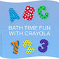Crayola My First Crayola Bath Time Play Learn Foam Set Bath Letters and Numbers for