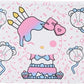 Funko Pop Sanrio Hello Kitty 50th Anniversary All Over Print Cake Bi-Fold Wallet