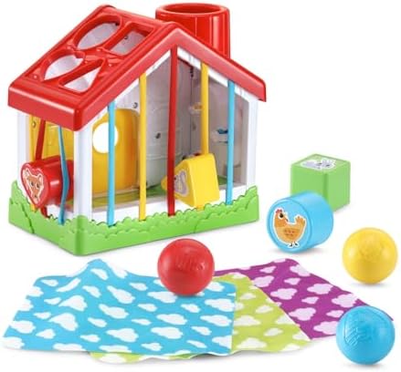 LeapFrog 4-in-1 Discovery House Hands-On Infant Busy Toy