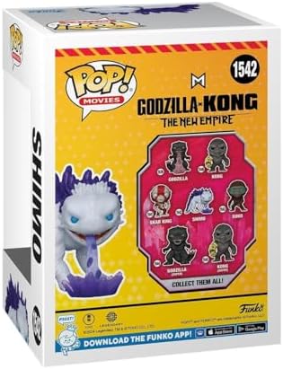 Funko POP Movies Godzilla X Kong The New Empire - Shimo with Ice-Ray - Godzilla Vs Kong - Collectable Vinyl Figure