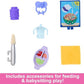 Barbie Skipper Doll Playset with Babysitting Set Themed to Mealtime Color-Change Toy Play