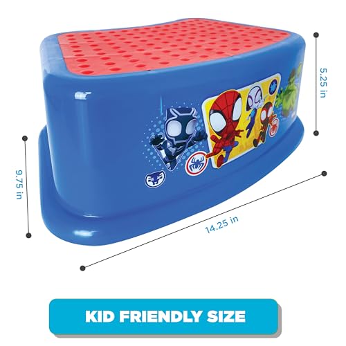 Marvel Spidey and His Amazing Friends Bath Time Fun Set - Bath Finger Puppets Light Up