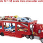 Mattel Disney and Pixar Cars Mack Hauler 13-inch Toy Transporter Truck with Ramp Carry Storage for 12 Vehicle
