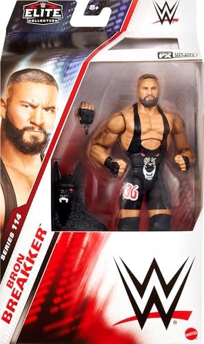 Mattel WWE Elite Action Figure Series 114 6-inch Jey USO with 25 Articulation Points