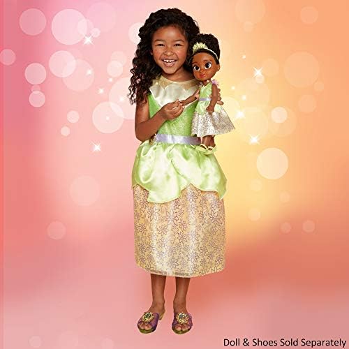 Disney Princess Tiana Dress Costume for Girls Perfect for Party Halloween Or Pretend Play