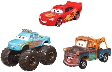 Mattel Disney and Pixar Cars Mini Racers 10-Pack Set with 10 Toy Vehicle