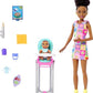 Barbie Skipper Doll Playset with Babysitting Set Themed to Mealtime Color-Change Toy Play