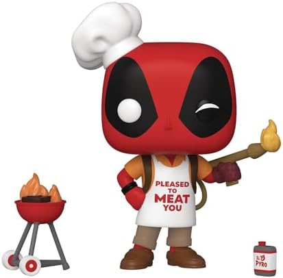 Funko POP Funko Marvel Deadpool 30th - Backyard Griller Deadpool Multicolor Standard