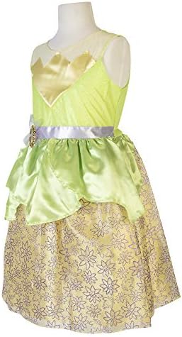 Disney Princess Tiana Dress Costume for Girls Perfect for Party Halloween Or Pretend Play