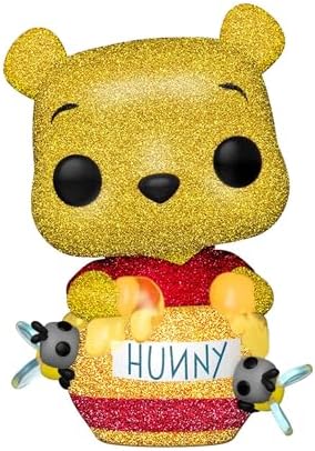 Funko Pop Disney Winnie The Pooh with Honeypot Diamond Glitter Hot Topic 76873