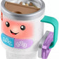 Fisher-Price Baby Toddler Toy Laugh Learn Wake Up Learn Coffee Mug with Learning for