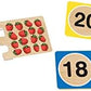 Melissa & Doug Melissa Doug Self-Correcting Wooden Number Puzzles With Storage Box 40 pcs