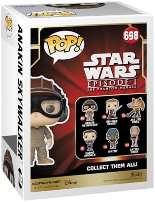 Funko POP Star Wars Episode 1 The Phantom Menace Anniversary - Anakin Skywalker with Helmet - Collectable Vinyl Figure