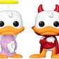 Funko Disney Pop Donald's Shoulder Angel Devil Vinyl Figure Set 2022 Wondrous Convention