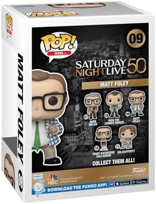 Funko Pop SNL Saturday Night Live 50th Anniversary - Matt Foley - Collectable Vinyl Figure