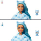 Barbie Cutie Reveal Doll Snowflake Sparkle Series Deer Plush