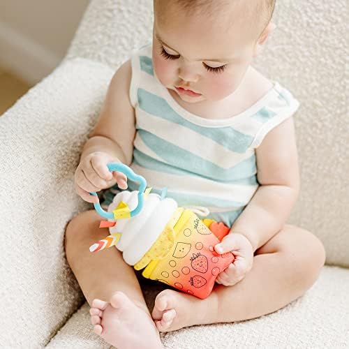 Melissa & Doug Melissa Doug Multi-Sensory PBJ Take-Along Clip-On Baby Toy Sensory Toy for