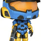 Funko Pop Halo Infinite - Spartan Mark VII with VK78 Blue Yellow with Game Add On 3.75