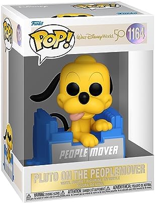 Funko Pop Disney Walt Disney World 50th - Pluto on The People Mover Multicolor