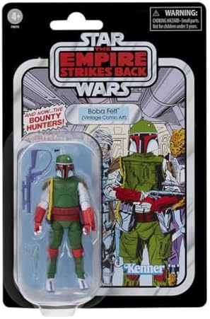 Hasbro Star Wars The Vintage Collection Boba Fett Vintage Comic Art Edition 3.75-Inch