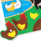 Melissa & Doug Melissa Doug Pets Wooden Peg Puzzle 8 pcs