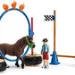 Schleich Farm World Horse for Pony Agility Race Playset