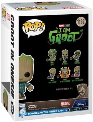 Funko POP Marvel Guardians of The Galaxy - Groot PJs - Dancing - Groot Shorts - Collectable Vinyl Figure