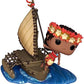 Funko POP Ride Super Deluxe Disney 100 - Moana on Sailboat - Collectable Vinyl Figure