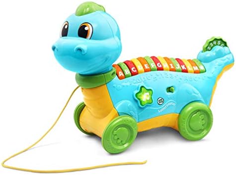 LeapFrog Lettersaurus Alphabet Pull Toy Teal