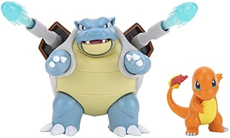 Pokemon Battle Figure 2 Pack - 2-Inch Eevee and 4.5-Inch Scyther Battle Ready Figures