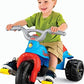 Fisher-Price Toddler Tricycle Harley-Davidson Tough Trike Toy Bike with Handlebar Grips
