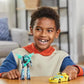 Transformers EarthSpark Cyber-Combiner Bumblebee and Mo Malto Robot Action Figures