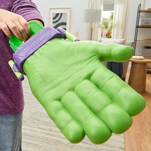 Marvel Avengers Hulk Thunderclap Blaster Roleplay Toy with 3 NERF Darts Super Hero for